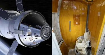 У экипажа "Ориона" возникла проблема с утилизацией жидких отходов