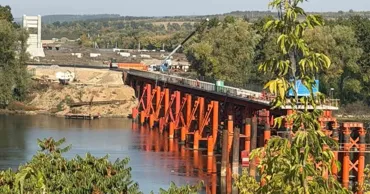 Lucrările la podul Cosăuți-Iampol avansează. Când ar putea fi deschis traficul