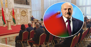 Лукашенко вступил в должность президента Белоруссии.