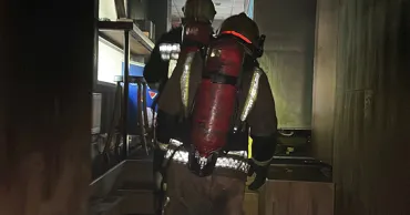 В кебабной на Рышкановке произошел пожар: более 30 человек эвакуированы