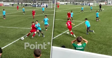 Trei milioane de vizualizări: Un fotbalist moldovean de nouă ani a devenit vedetă pe Instagram