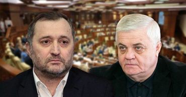 Политолог Анатол Цэрану и лидер ЛДПМ Влад Филат. Коллаж: Point.md.
