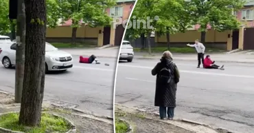 В Кишинёве автомобиль сбил женщину, переходившую дорогу в неположенном месте