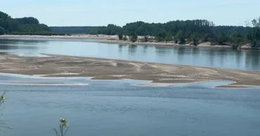 В Румынии круизные суда застряли на Дунае из-за низкого уровня воды в реке
