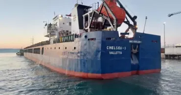 Судно, атакованное в Черном море, направлялось в Молдову за грузом подсолнечника