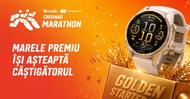 Un Garmin în kitul de start? La maib | Mastercard Chisinau Marathon devine realitate Ⓟ