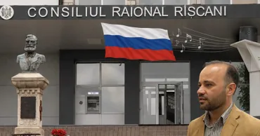 Imnul Rusiei, în incinta Consiliului din Râșcani. Președintele raionului: O glumă