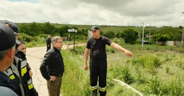 Grosu a vizitat satele afectate de ploi: Intervențiile continuă și la această oră