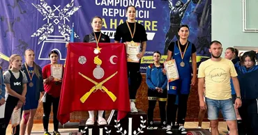 Angajată a IGC, vicecampioană la Campionatul Moldovei de Haltere U23