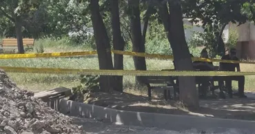 Un obiect asemănător unui obuz, găsit în timpul unor lucrări de săpătură în Capitală
