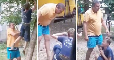 В Бельцах мужчина избил подростка и потребовал извинений на камеру. Коллаж: Point.md