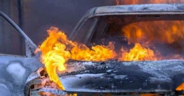В Тирасполе загорелась на ходу Audi.