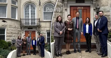 Посольство Молдовы в США вернулось в историческое здание после пожара