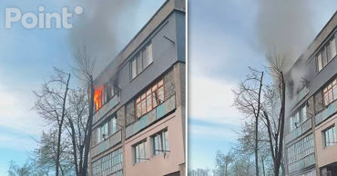 Un incendiu a izbucnit într-un apartament din sectorul Buiucani al Capitalei