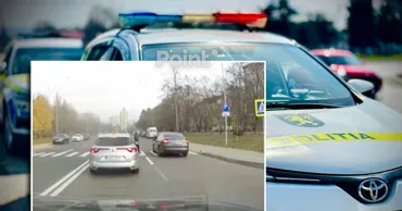 Șoferul care nu a acordat prioritate unui pieton pe zebră, identificat de Poliție