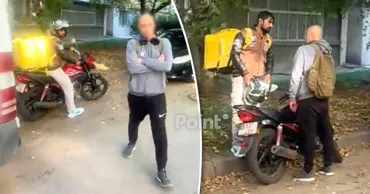 В Кишиневе мужчина проявил агрессию к иностранному курьеру