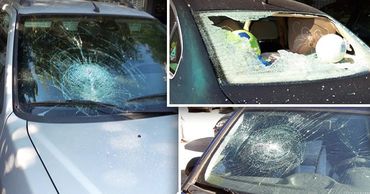 Пьяный хулиган из Молдовы разбил стекла семи автомобилей в Болгарии. Фото: Point.md.