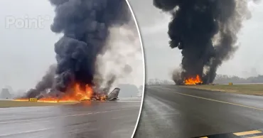 Самолёт Cessna C550 разбился при посадке в аэропорту Северной Каролины