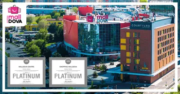 Shopping MallDova и MallDova Centre получили сертификацию LEED Platinum Ⓟ