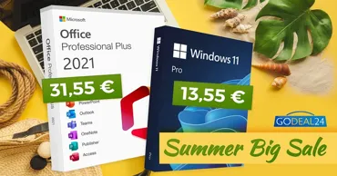 Суперскидка от Godeal24: Всего от 26€ за Microsoft Office 2021 Ⓟ