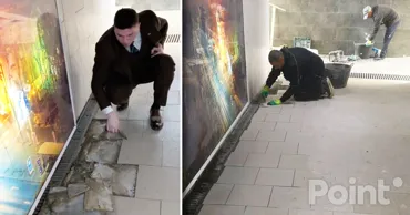 Советник PAS, содравший плитку в переходе, ждет благодарности и похвалы: Заставил мэрию работать