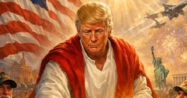 Трамп удалил ИИ-картинку, на которой он изображен в образе Иисуса Христа