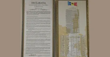Declarația de Independență, transmisă simbolic tuturor școlilor din țară