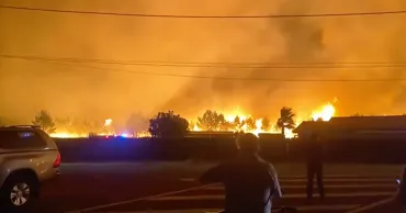 Во Франции из-за лесных пожаров эвакуируют целый полуостров