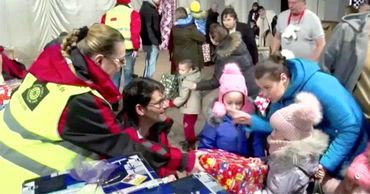 Дети из Сорок получили подарки от благотворительного фонда из Германии.