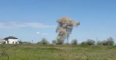 В Галаце был подорван российский беспилотник, упавший во двор жилого дома