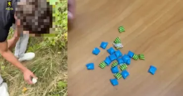 Un tânăr de 18 ani, reținut la Botanica. Avea 25 de pachețele cu PVP