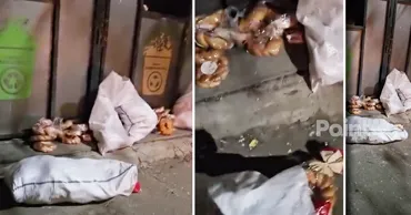 Colaci aruncați la gunoi după Paștele Blajinilor: Imaginile surprinse au stârnit indignare pe Internet