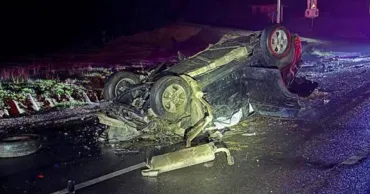 Toyota вылетела с трассы под Страшенами: пострадала семья с 6-летней девочкой