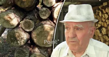 Жители Молдовы запасаются дровами на зиму: «Дорого при пенсии в 3 тысячи леев»