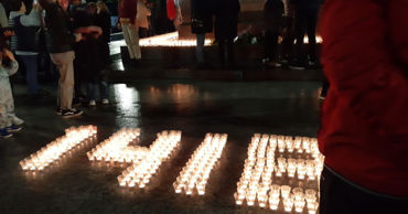 В Кишиневе зажгли 1418 свечей в память о каждом дне ВОВ