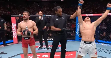 Боец Павел Андрушка успешно дебютировал в UFC