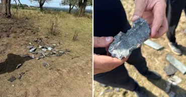 В результате падения дрона в Крокмазе повреждены несколько крыш домов