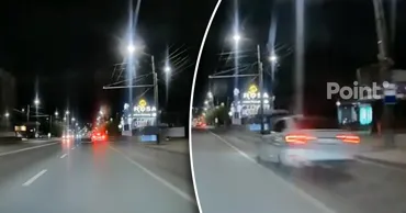 В Кишинёве водитель на высокой скорости пронёсся по бульвару Ренаштерий