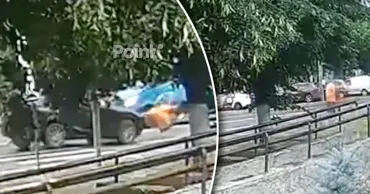 В Кишиневе Lexus сбил мужчину на пешеходном переходе