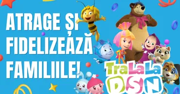 В Молдове появился новый детский телеканал Tralala desene animate Ⓟ