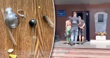 O speluncă de droguri, descoperită în sectorul Râșcani: Un bărbat de 35 de ani, reținut