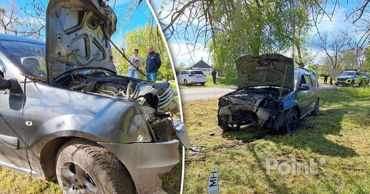 В Тирасполе пассажир угнал у таксиста машину и врезался на ней в дерево