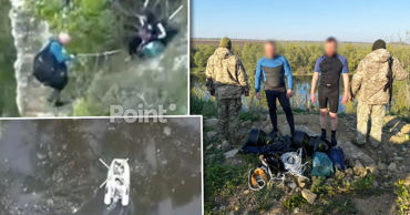 Пограничники задержали двоих мужчин, пытавшихся попасть в Молдову на скутерах