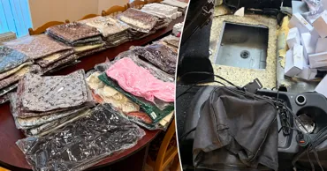 В Тудоре таможенники обнаружили в автомобиле тайник с более чем 10 000 товаров