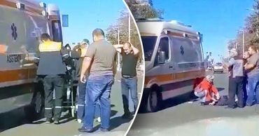 В Кишинёве автомобиль сбил 12-летнего мальчика на велосипеде.