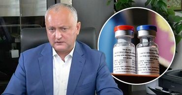 Додон рассказал, когда может начаться массовая вакцинация от COVID-19. Коллаж: Point.md