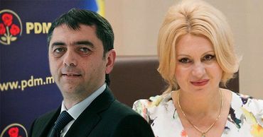 Депутаты Виолетта Иванов и Владимир Витюк присоединились к партии «Шор». Фото: Point.md