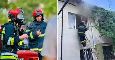 В Каушанах пожарные предотвратили распространение огня в жилом доме