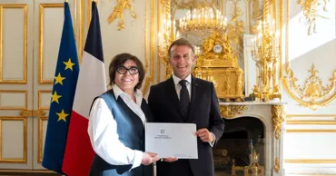 Lorina Bălteanu și-a prezentat scrisorile de acreditare președintelui Franței