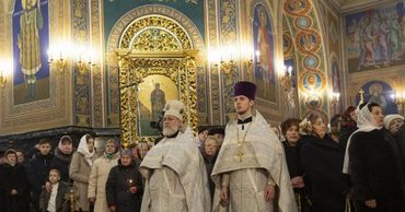 В Кафедральном соборе прошла праздничная литургия.